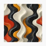 Retro 70s Pattern – Vibrant Abstract Design Photographic Print for Sale by RGShirtWorks | Redbubble Retro 70s Pattern... 