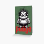 When your hair says Einstein but your vibe says Gremlin. Greeting Card for Sale by Andy-Many-Ideas | Redbubble When your hair... 