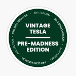 Bought this Tesla before Elon Musk turned into an asshole bumper sticker Sticker for Sale by itsarah95 | Redbubble Bought this... 