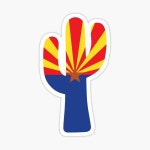Arizona Cactus Sticker for Sale by aimeeleeee | Redbubble Arizona Cactus Sticker for Sale by aimeeleeee