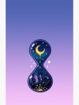 Moon Hourglass Case & Skin for Samsung Galaxy by SeerStuff | Redbubble Moon Hourglass Case & Skin for Samsung Galaxy by SeerStuff