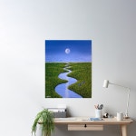 Emerald Islands #1 Poster by flooko | Redbubble Emerald Islands #1 Poster by flooko