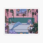 Urban Mermaid Sticker by kelseydraws | Redbubble Urban Mermaid Sticker by Kelsey Smith
