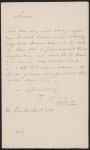 Brief aan Jean Zacherie Mazel - Rijksmuseum Brief aan Jean Zacherie Mazel