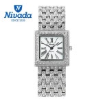 세계 3대 광천수로 만든 아임톡 런칭 [NIVADA] 니바다 여성용 쥬얼 메탈 시계 3004