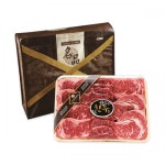 세계 3대 광천수로 만든 아임톡 런칭 청자골한우리영농조합 1등급 한우구이선물세트1kg