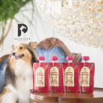 세계 3대 광천수로 만든 아임톡 런칭 [페슬러] 강아지 짜먹는 습식간식 개설렘 90g 4개+1개(추가증정) 총5개