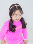 1위_아이러브제이 온,오프라인 통합 대표브랜드-내 아이를 스타일 있게!!! 아이러브제이 : I LOVE J - KR. 롤리팝 사선 헤어밴드_OR
