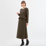 フレアミディニットスカート(セットアップ可能) | GU(ジーユー)公式通販オンラインストア