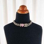 샤넬(CHANEL) | 샤넬 아이 러브 CC로고 하트 초커 AB8631 B08569 NJ002 | 트렌비