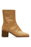 메종마르지엘라-메종마르지엘라 MM6 Maison Margiela Distressed Detailed Zipped Ankle Boots S66WU0093P5005 부츠CE | 트렌비... 