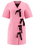 가니-가니 Tiered floral print stretch mesh midi wrap dress 28941591746225274 | 트렌비 가니-가니 Tiered floral print stretch... 