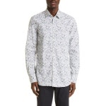카날리-까날리 Impeccabile 드레스 셔츠 - 화이트 플로랄 3254958 | 트렌비 카날리-까날리 Impeccabile 드레스 셔츠 - 화이트... 