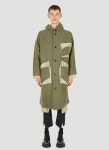 Sulvam-술밤 남성 Raw Hem Hooded Coat in Khaki Khaki | 트렌비 Sulvam-술밤 남성 Raw Hem Hooded Coat in Khaki Khaki | 트렌비... 