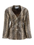 가니-(N07) 가니 여성 자켓 Metallic coated denim vest | TRENBE 가니-(N07) 가니 여성 자켓 Metallic coated denim vest | TRENBE... 