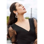 온리(onlY)인셀덤 | 온리-[독일] 2907624 ONLY ONLPATSY V NECK DRESS 원피스 - Day DRESS 원피스 - black | 트렌비 온리-[독일] 2907624 ONLY ONLPATSY V...