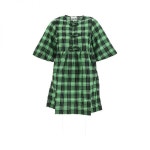 가니-SS23 새틴 레이스 슬립 드레스 브라운 F7520 | 트렌비 가니-SS23  새틴 레이스 슬립 드레스 브라운 F7520 | 트렌비 | www.trenbe.com