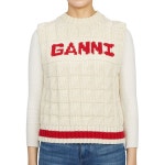 가니-GANNI 가니 OPEN MOHAIR VEST K1744 398 오픈 모헤어 베스트 국내 | TRENBE 가니-GANNI 가니 OPEN MOHAIR VEST K1744 398 오픈... 