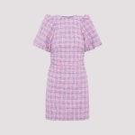 가니-23FW 가니 원피스 드레스 F8195 892 WILD ORCHID | TRENBE 가니-23FW 가니 원피스  드레스 F8195 892 WILD ORCHID | TRENBE... 