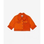 가니-GANNI 가니 여성 립스탑 퀼트 재킷 - 브라운 F7328377 RIPSTOP QUILT JACKET | TRENBE 가니-GANNI 가니 여성 립스탑 퀼트... 