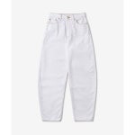 가니-GANNI 가니 여성 루즈핏 로고 팬츠 그레이 블루 T3382758 LOOSE FIT LOGO PANTS | TRENBE 가니-GANNI 가니 여성 루즈핏... 