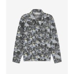 가니-GANNI 가니 여성 프린트 데님 셔츠 - 브루넬라 블루 J1166699 PRINT DENIM SHIRT | TRENBE 가니-GANNI 가니 여성 프린트... 