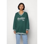 온리(onlY)인셀덤 | 온리-3632118 ONLY ONLNIA OVERSIZE LONG - Sweatshirt trekking green | TRENBE 온리-3632118 ONLY ONLNIA OVERSIZE LONG - Sweatshirt...