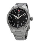 오리스-빅 오토매틱 블랙 다이얼 남성 시계 Big Crown Automatic Black Dial Mens Watch 01 748 7756 4064-07 3 22 02LC OR748... 