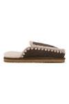 모우-모우 Full Eskimo Stitch slippers Beige MU.FW161007ACOG | TRENBE 모우-모우  Full Eskimo Stitch  slippers Beige MU.... 