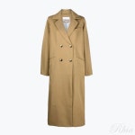 가니-가니 트윌 더블 브레스트 코트 F7354 554 | 트렌비