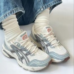 아식스(Asics) | 아식스 젤 1090 그레이 블루 커플 러닝화 신발 1203A243-021 | 트렌비