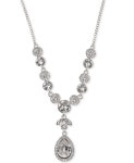 지방시-멀티 크리스탈 Y넥 목걸이 Multi-Crystal Y-Neck Necklace | 트렌비