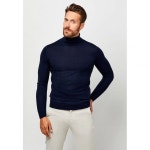 PROFUOMO-4606160 PROFUOMO MOCK ROLL - Jumper navy | 트렌비
