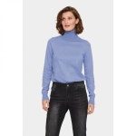 SAINT TROPEZ-3744990 Saint Tropez J2046 MILA ROLLNECK - Jumper colony blue | 트렌비