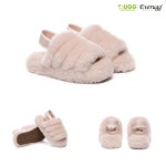 어그(Ugg) | 호주어그 24FW 에버어그 키즈 퍼피 밴딩 양털 겨울 슬리퍼 AS2067K 핑크 | 트렌비