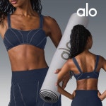알로요가(Alo Yoga) | 알로요가 소프트 선레이 탑 브라 네이비 alo 알로 요가복 119203650 | 트렌비