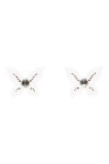 블루마린(BLUMARINE) | 실버 귀걸이 Silver B Earrings 14878511 | 트렌비