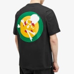 Mastermind World | [NB15] 마스터마인드 월드 남성 티셔츠 MASTERMIND WORLD Rasta Print T Shirt MW24S12-TS061-BLK | 트렌비
