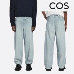 코스(Cos) | 코스 바지 남성 허리 끈 배럴 팬츠 카키 | 트렌비