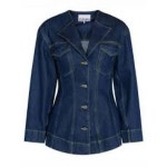 가니(Ganni) | GANNI shaped double breasted jacket F8678/099 | 트렌비