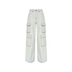 셀프포트레이트(Self-Portrait) | 셀프 포트레이트 크롭 크리스탈 그라데이션 메쉬 탑 파파야 TO906153 | 트렌비