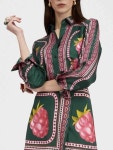 라더블제이(La DoubleJ) | 라더블제이 라 더블제이 그린 셔츠 SHI0040SIL006FMB06GR04 24SS Green 130630494 | 트렌비