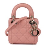 디올(Dior) | 디올 레이디 디올 마이크로백 로즈 | 트렌비