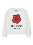 겐조(Kenzo) | 키즈 타이거 자수 스웨트 셔츠 맨투맨 화이트 K15067 103 36906 | 트렌비