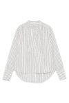 ROY ROGERS | ROY ROGERS 로이로져스 블라우스 오프 화이트 블랙 RND90005 T806 0124 C0179 25SS Off white black 133484465 | 트렌비