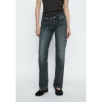 마시모두띠(Massimo Dutti) | Massimo Dutti 마시모 두띠 흐르는 - 바지 얼룩진 핑크 | 트렌비