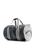 프레드페리(Fred Perry) | 클래식 배럴 가방 Classic Barrel Bag 841687 Black-EcruD57 | 트렌비