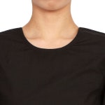 가니(Ganni) | 오픈백 포플린 원피스 | 트렌비