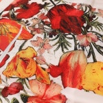 알렉산더맥퀸(Alexander McQueen) | 알렉산더맥퀸 플로럴 스컬 스카프 780203 3001Q 9274 라프리마 780203-3001Q-9274 76067578 | 트렌비