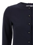 톰브라운(Thom Browne) | 톰브라운 컴팩트 밀라노 크루넥 가디건 블루 FJT388A J0215 415 25FW FJT388AJ0215415 Blue 137876962 | 트렌비